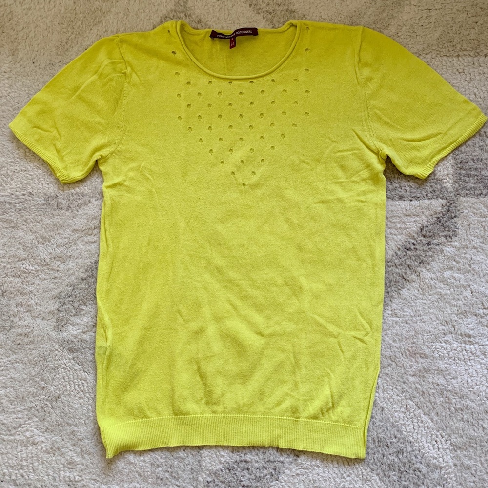 Comptoir des Cotonniers Cotton Knit Top